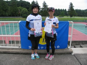 女子準優勝　武田、大竹